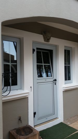 Kitchen Door with Tilt & Turn window. Project WoodHill Estate.